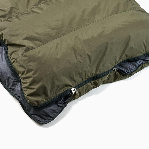 NANGA Aurora Square Foot 600STD Sleeping Bag 信封型拉鍊全開羽絨睡袋 -4°C